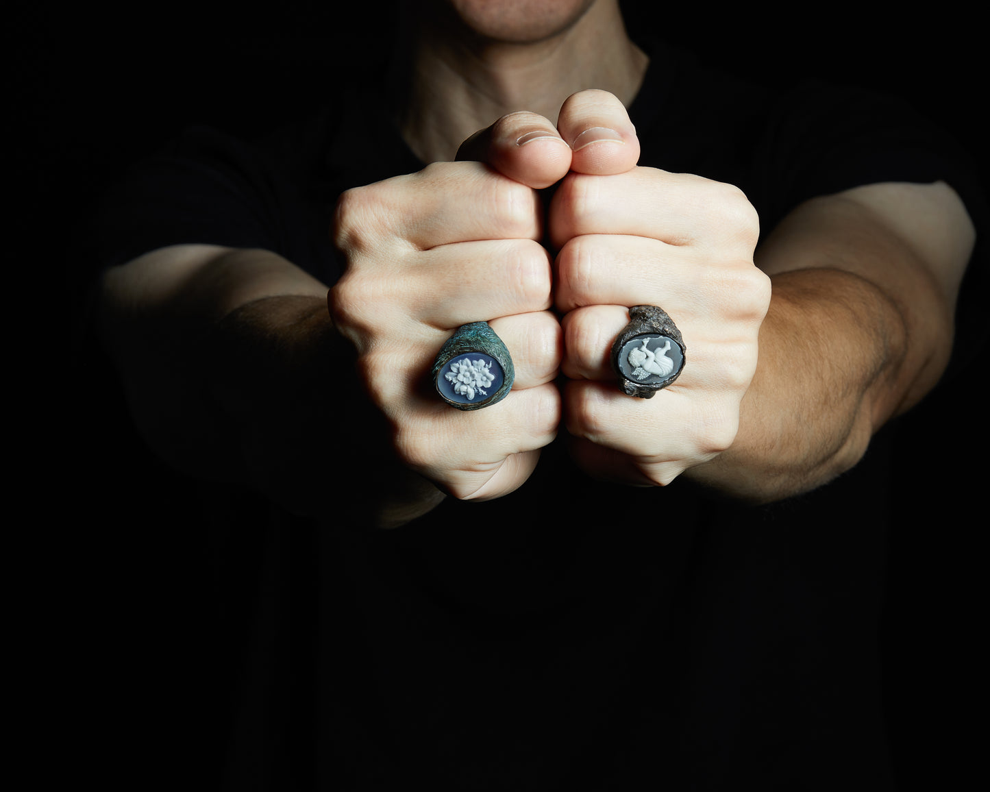 Anello con Cammeo con Angelo