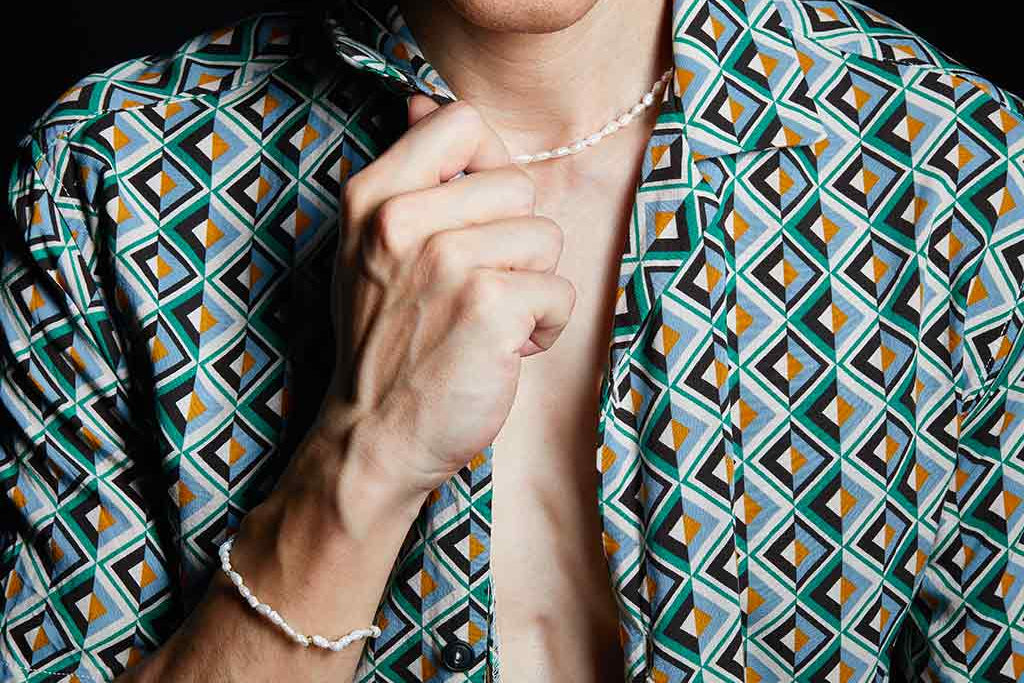 Collana di Perle di Fiume Sottili