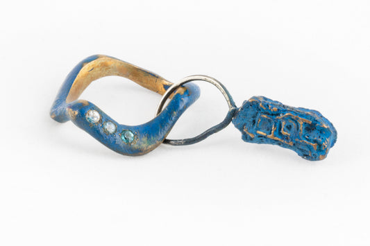 Anello Trilogy con Pietre Sintetiche
