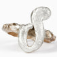 Anello in Bronzo Con Iniziali Argento 925 | ABC