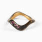 Anello Trilogy con Pietre Dure Naturali