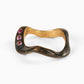 Anello Trilogy con Pietre Dure Naturali